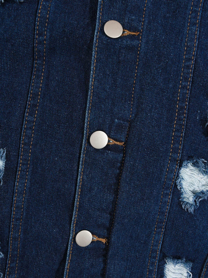 KZZ Men's Denim Jacket