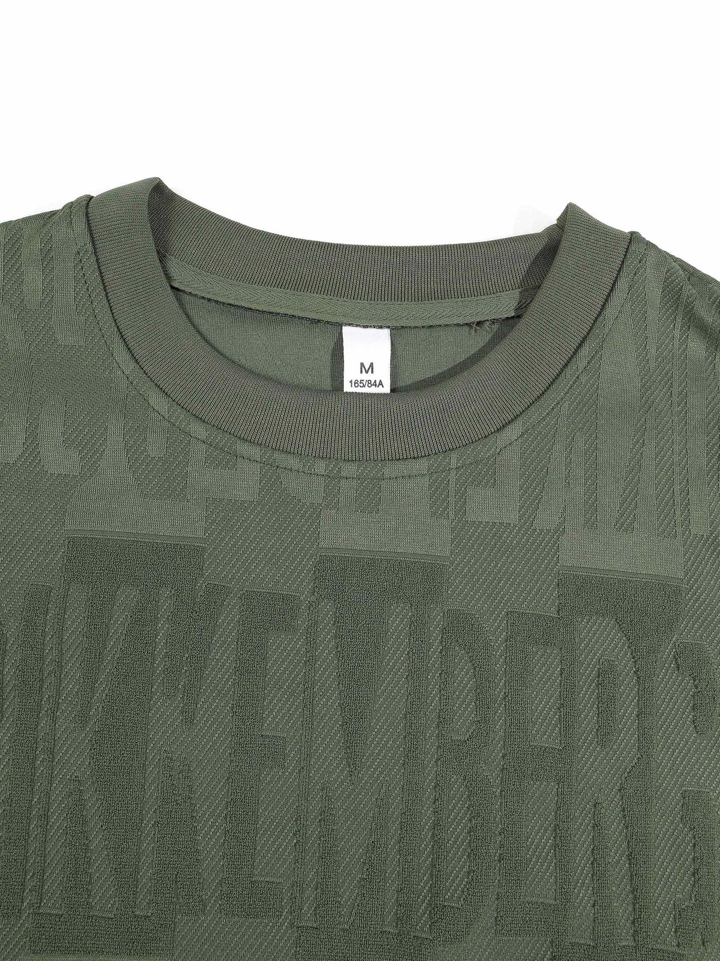 KZZ Men's Loose-Fit Sports Set