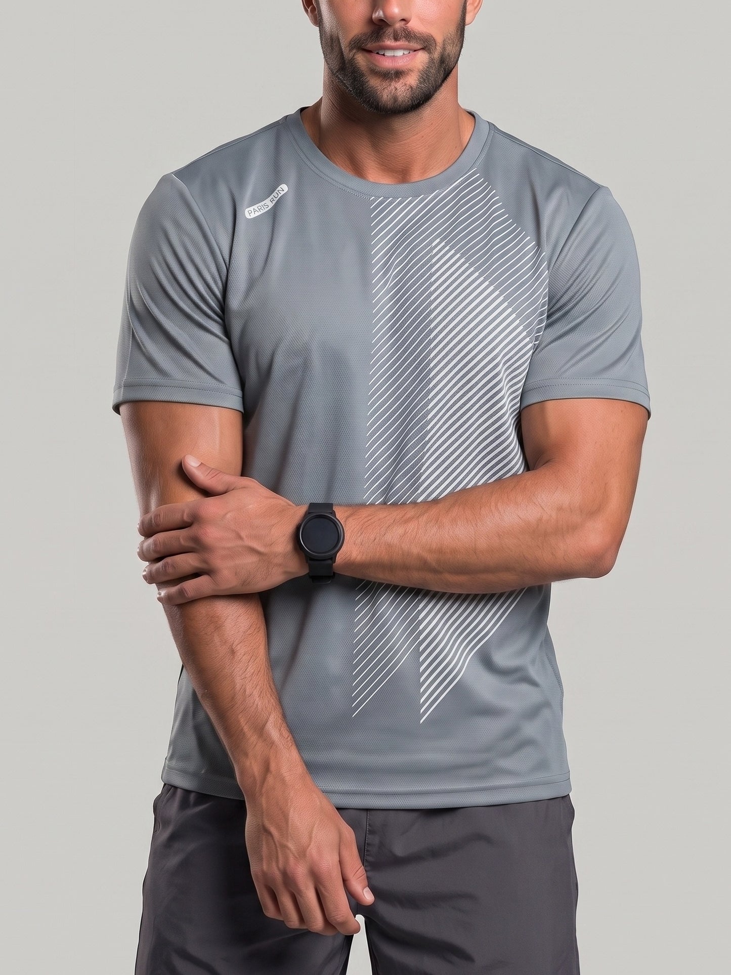 KZZ Men's Casual Sports T-Shirt