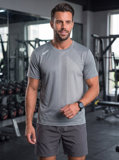 KZZ Men's Casual Sports T-Shirt