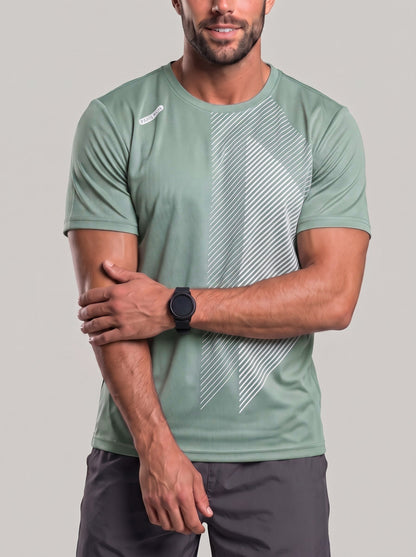 KZZ Men's Casual Sports T-Shirt