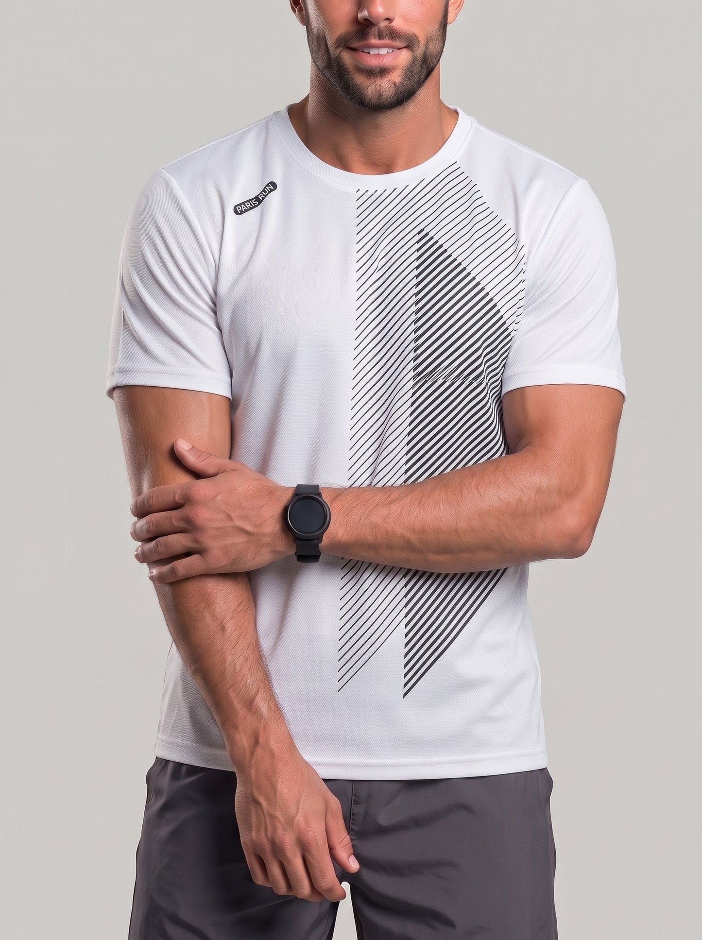 KZZ Men's Casual Sports T-Shirt