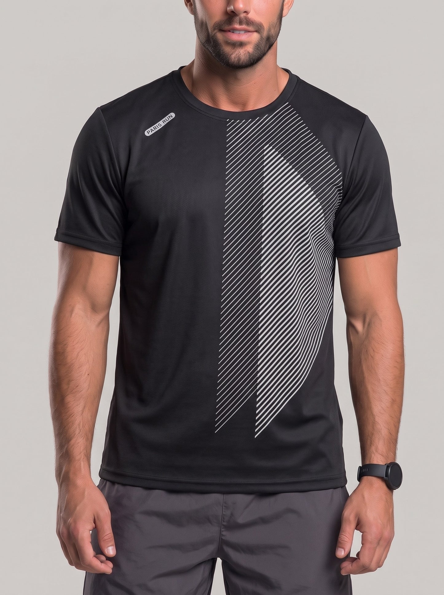 KZZ Men's Casual Sports T-Shirt