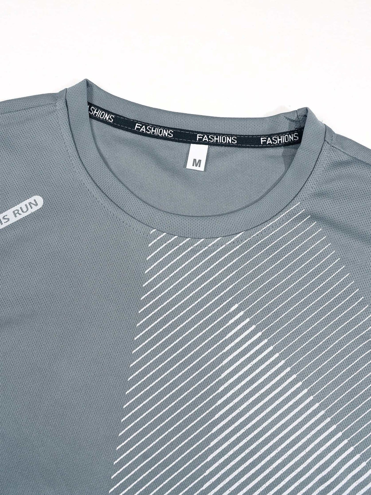KZZ Men's Casual Sports T-Shirt