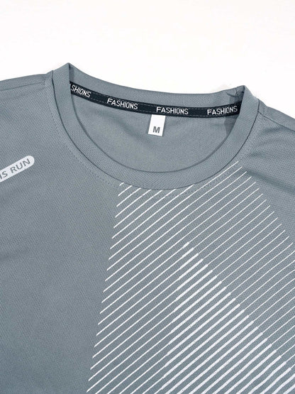 KZZ Men's Casual Sports T-Shirt