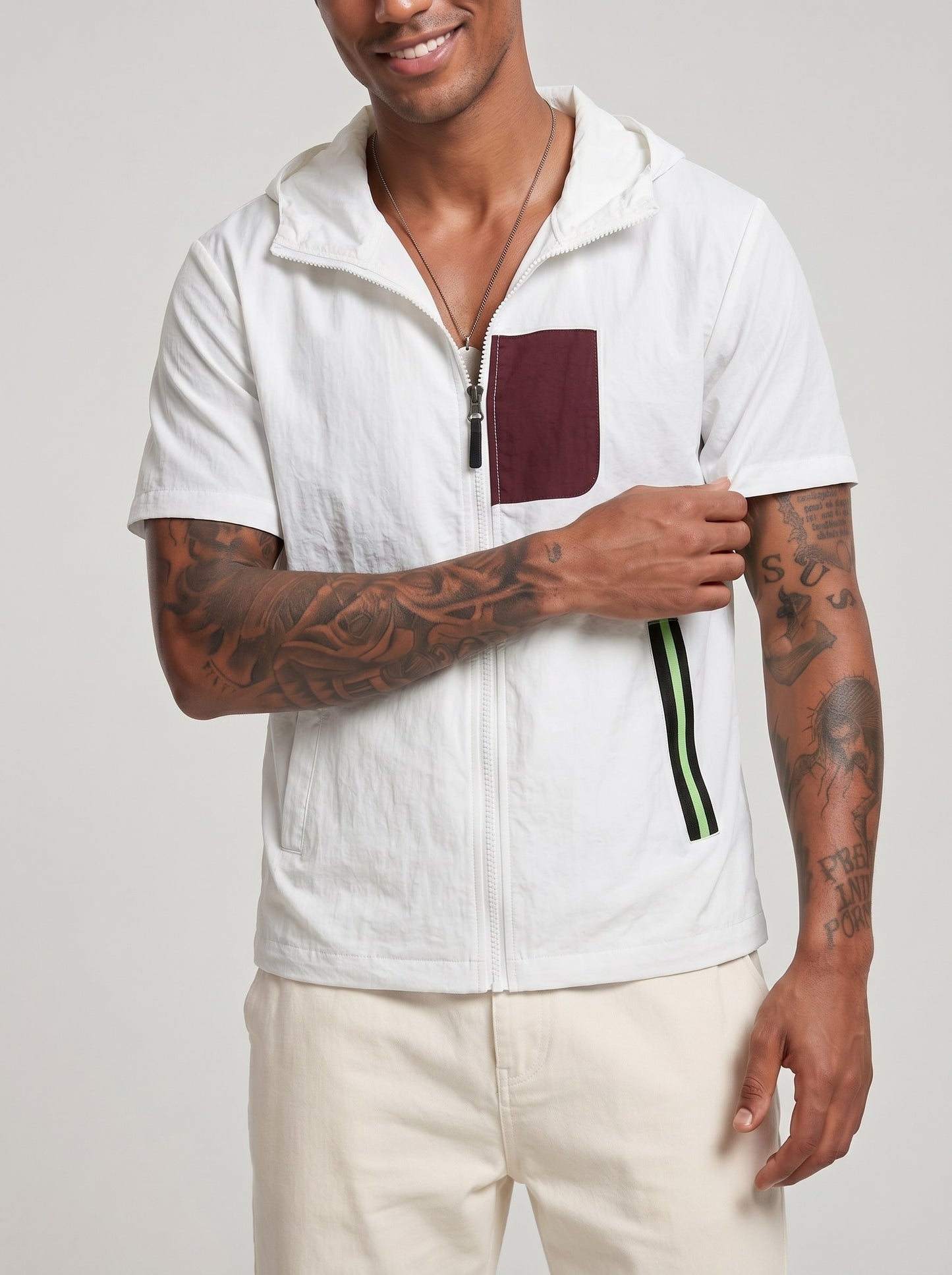 KZZ Short-Sleeve Hoodie