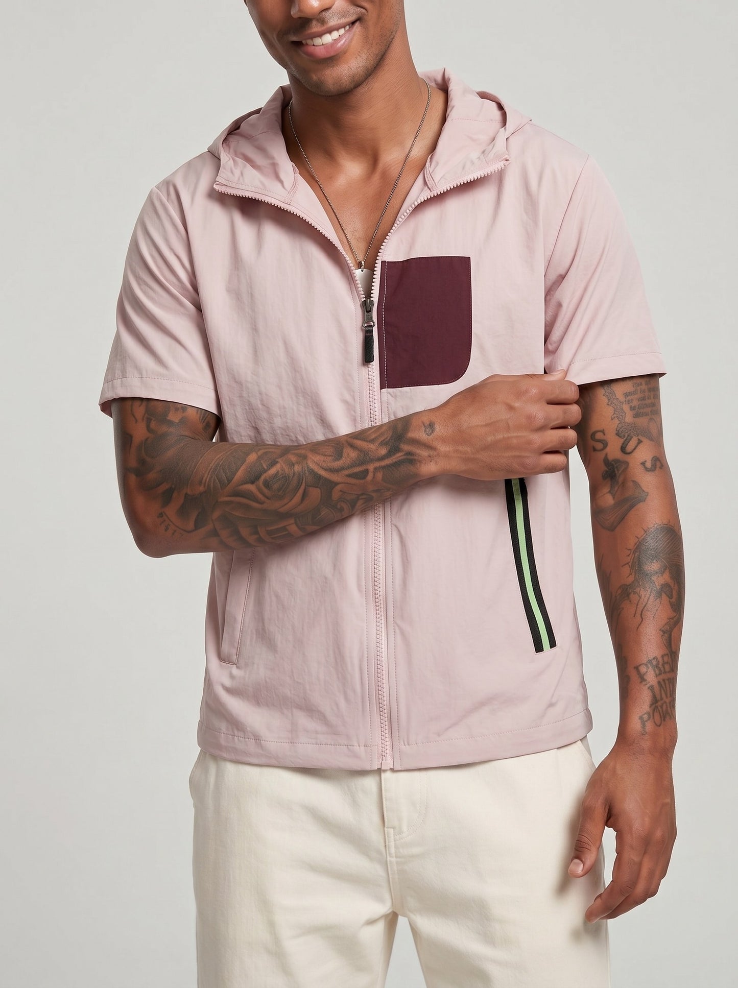KZZ Short-Sleeve Hoodie