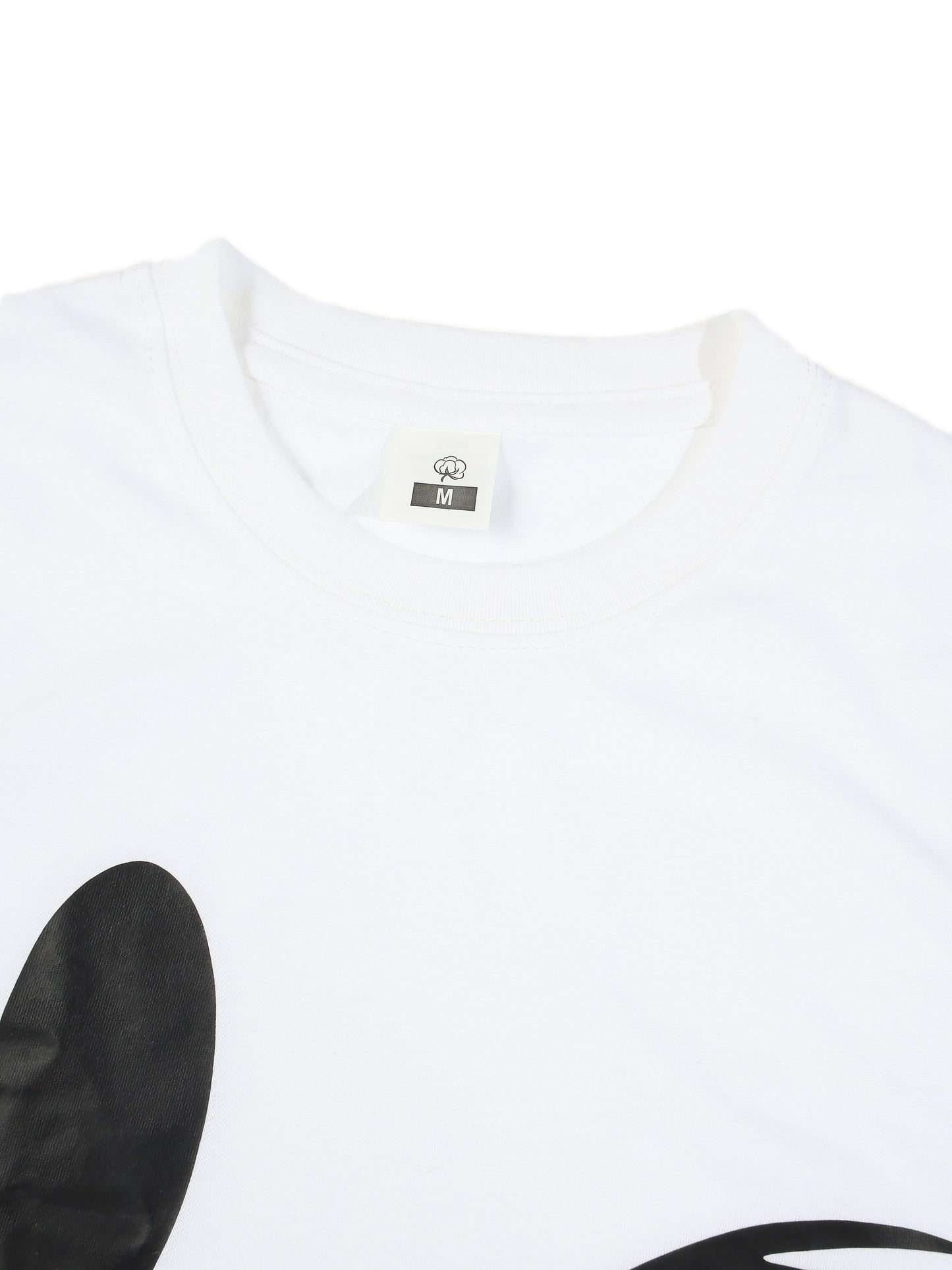 KZZ Men's Smiley Face Print Casual T-Shirt