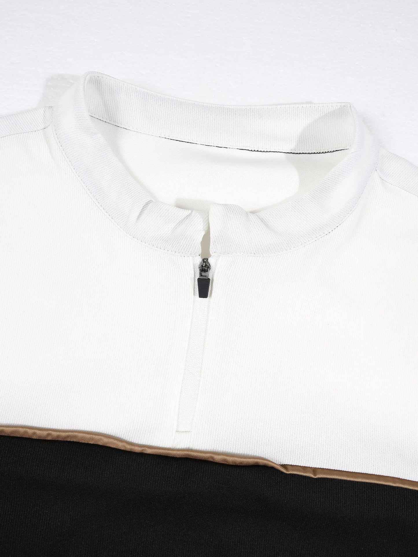 KZZ Short-sleeve half-zip T-shirt and drawstring shorts