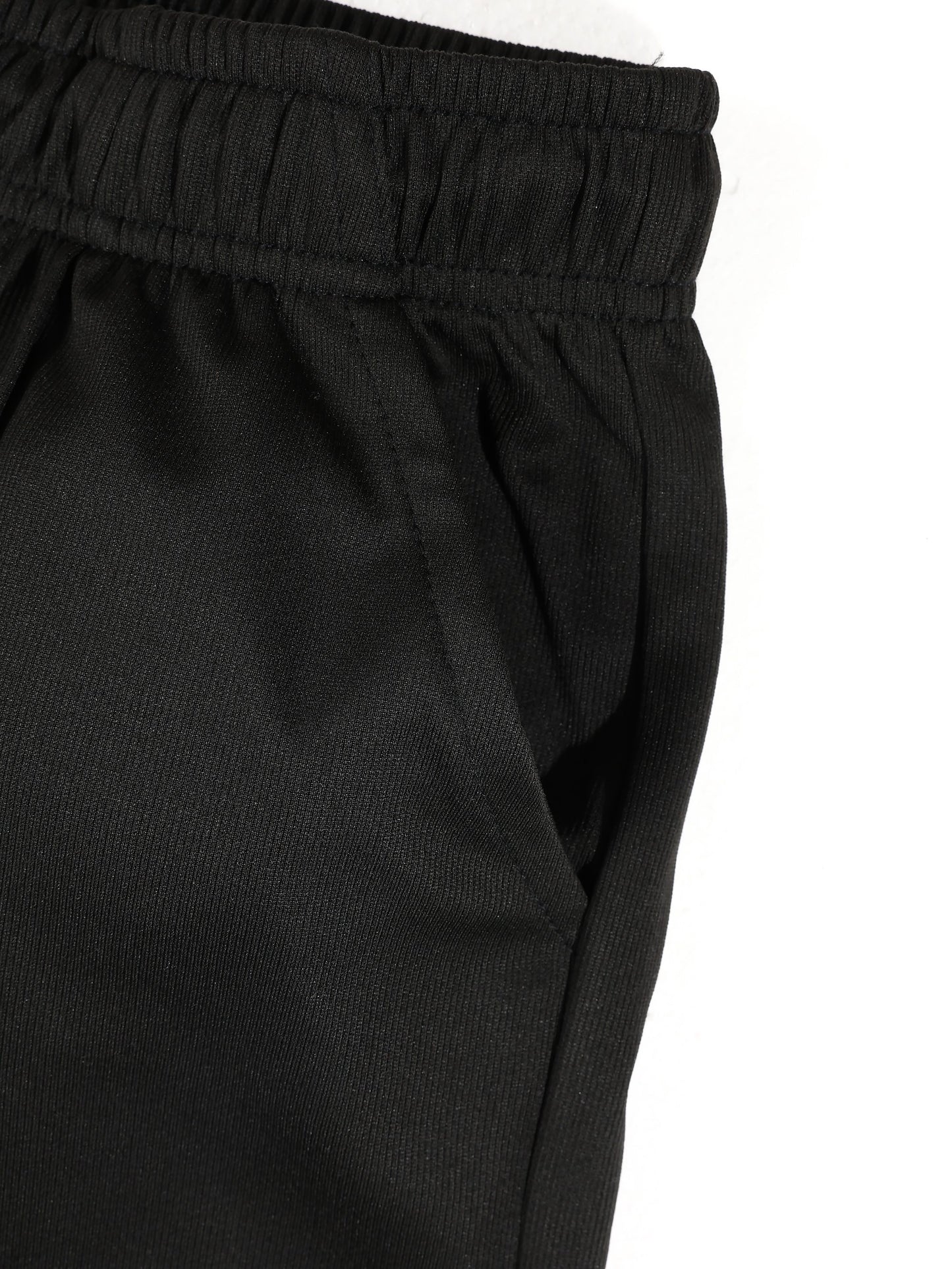 KZZ Short-sleeve half-zip T-shirt and drawstring shorts