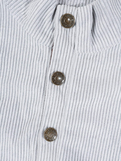 KZZ Men's Casual Long-Sleeve Waffle-Knit Pullover