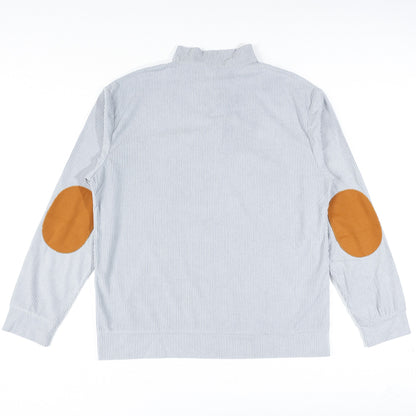 KZZ Men's Casual Long-Sleeve Waffle-Knit Pullover