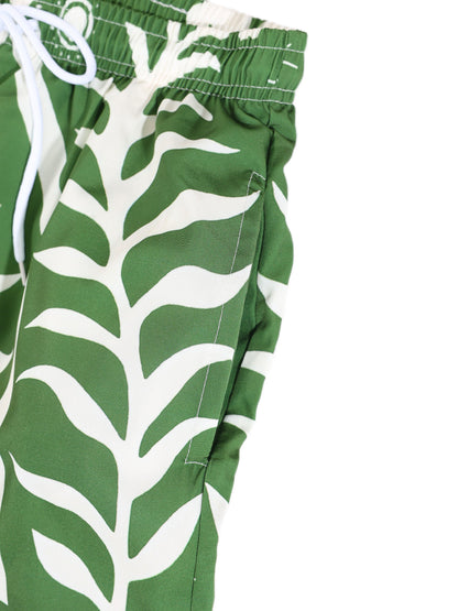 KZZ Cuban collar shirt and drawstring shorts