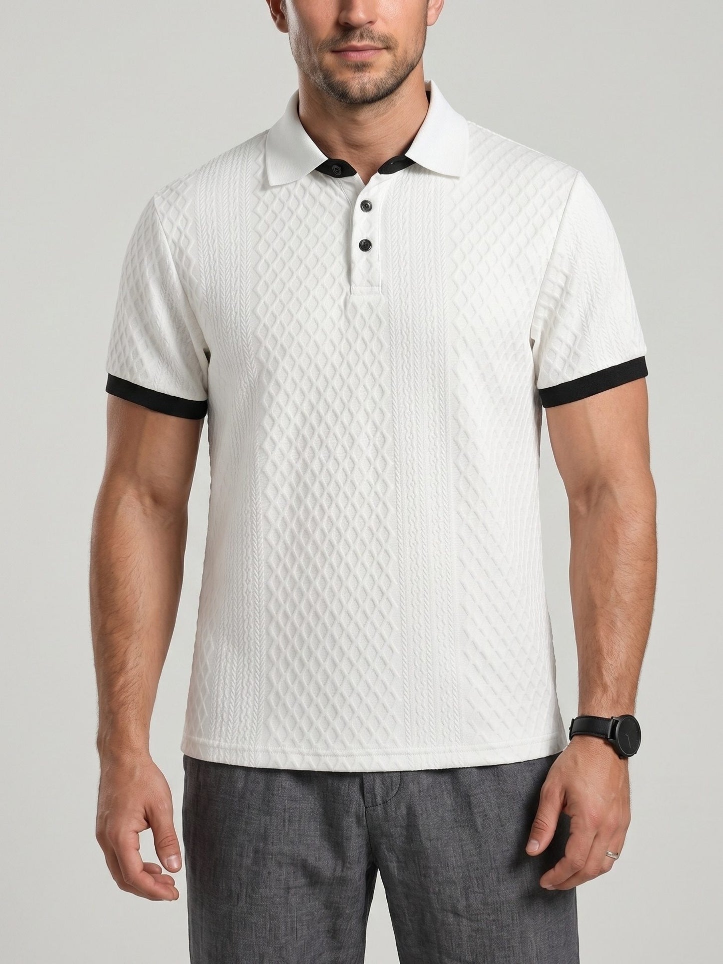 KZZ Casual short-sleeved top