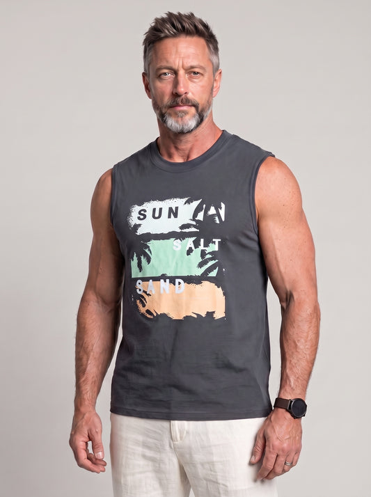 KZZ Men's sleeveless vest