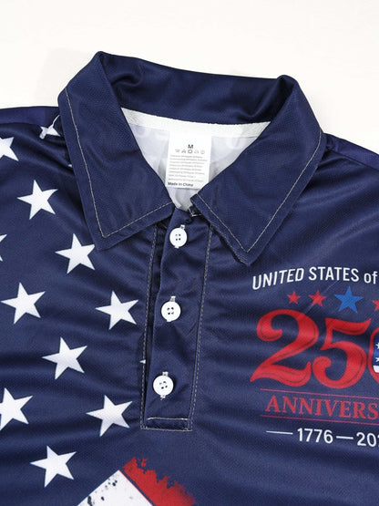 KZZ Men's Sports Polo Shirt