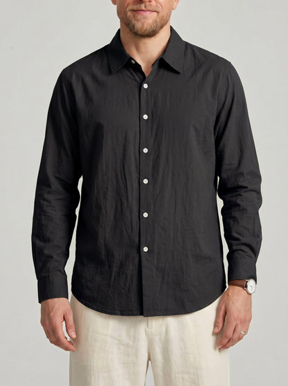 KZZ Men's long-sleeve shirt