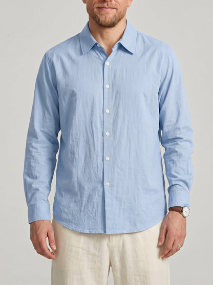 KZZ Men's long-sleeve shirt