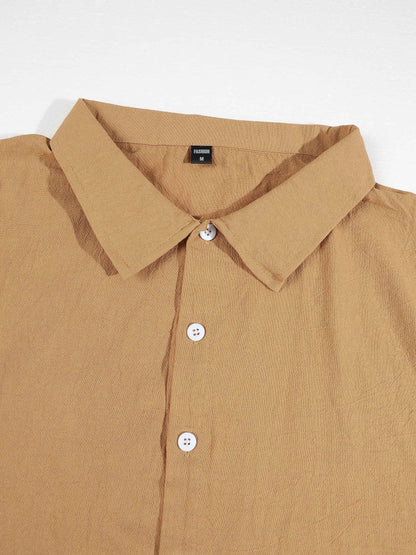 KZZ Men's long-sleeve shirt