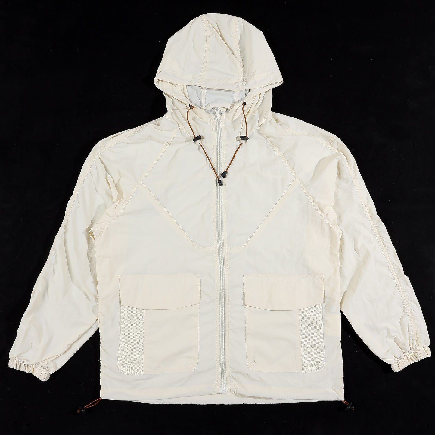 KZZ Loose-fitting hooded sun-protection jacket and shorts