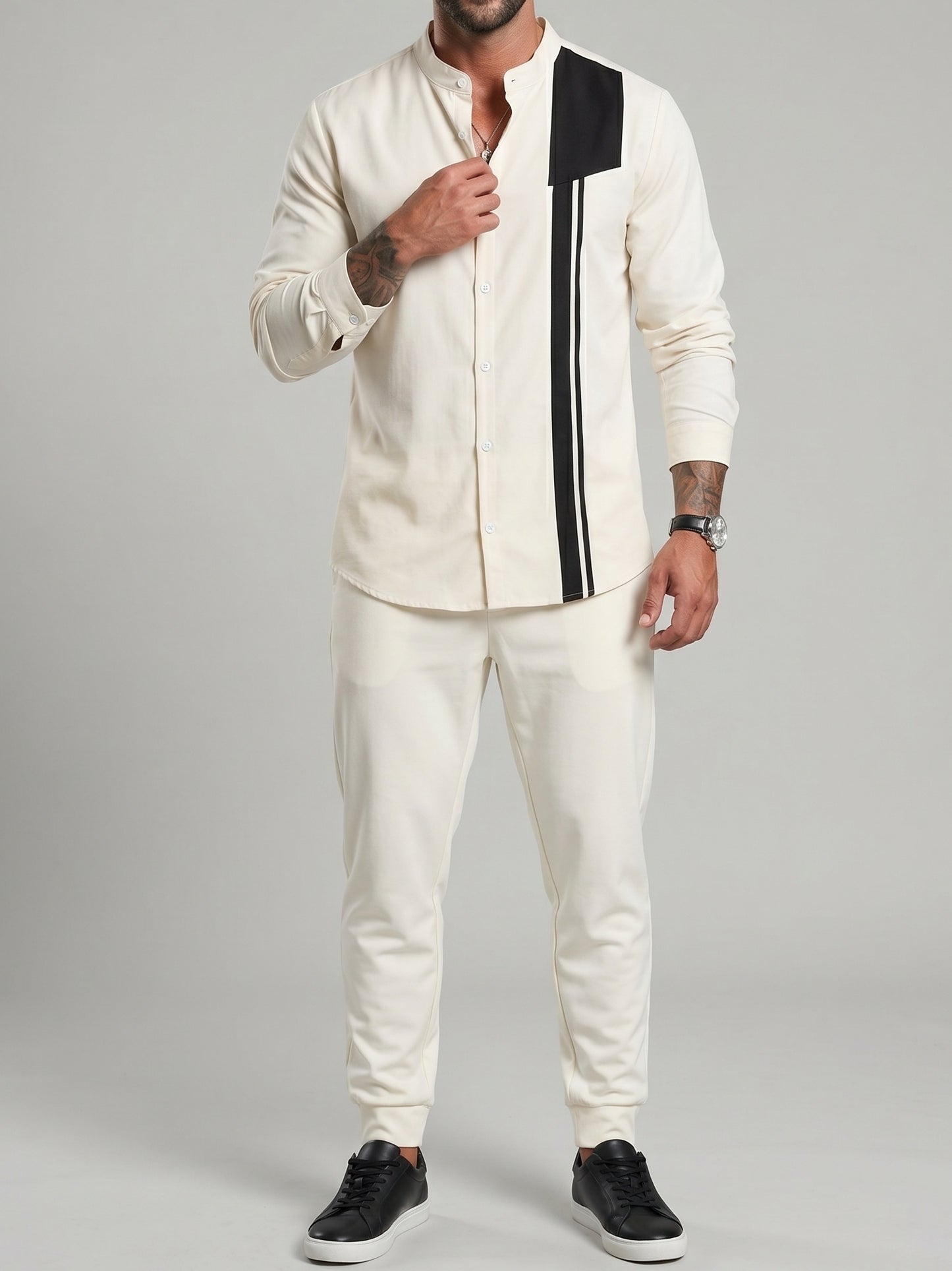 KZZ Printed top and trousers