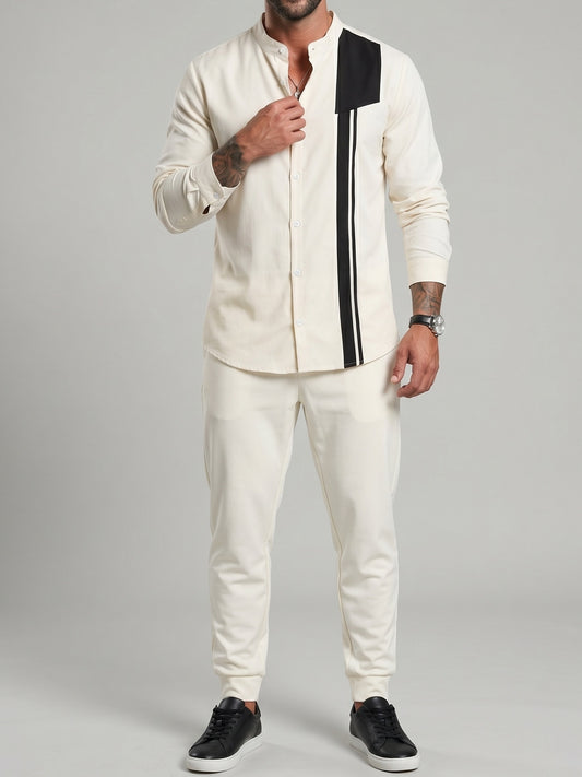KZZ Printed top and trousers