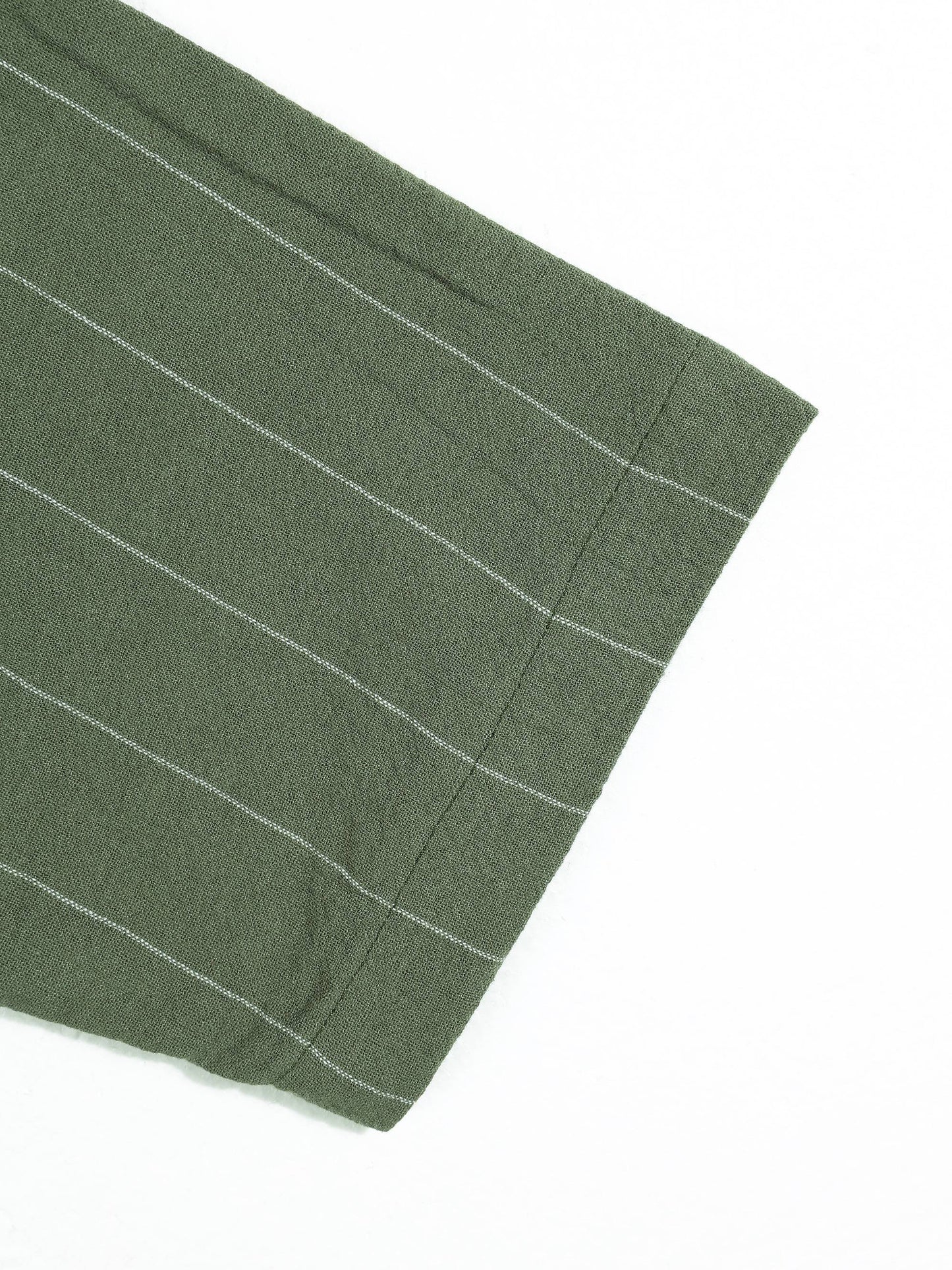 KZZ Men's striped hooded shirt