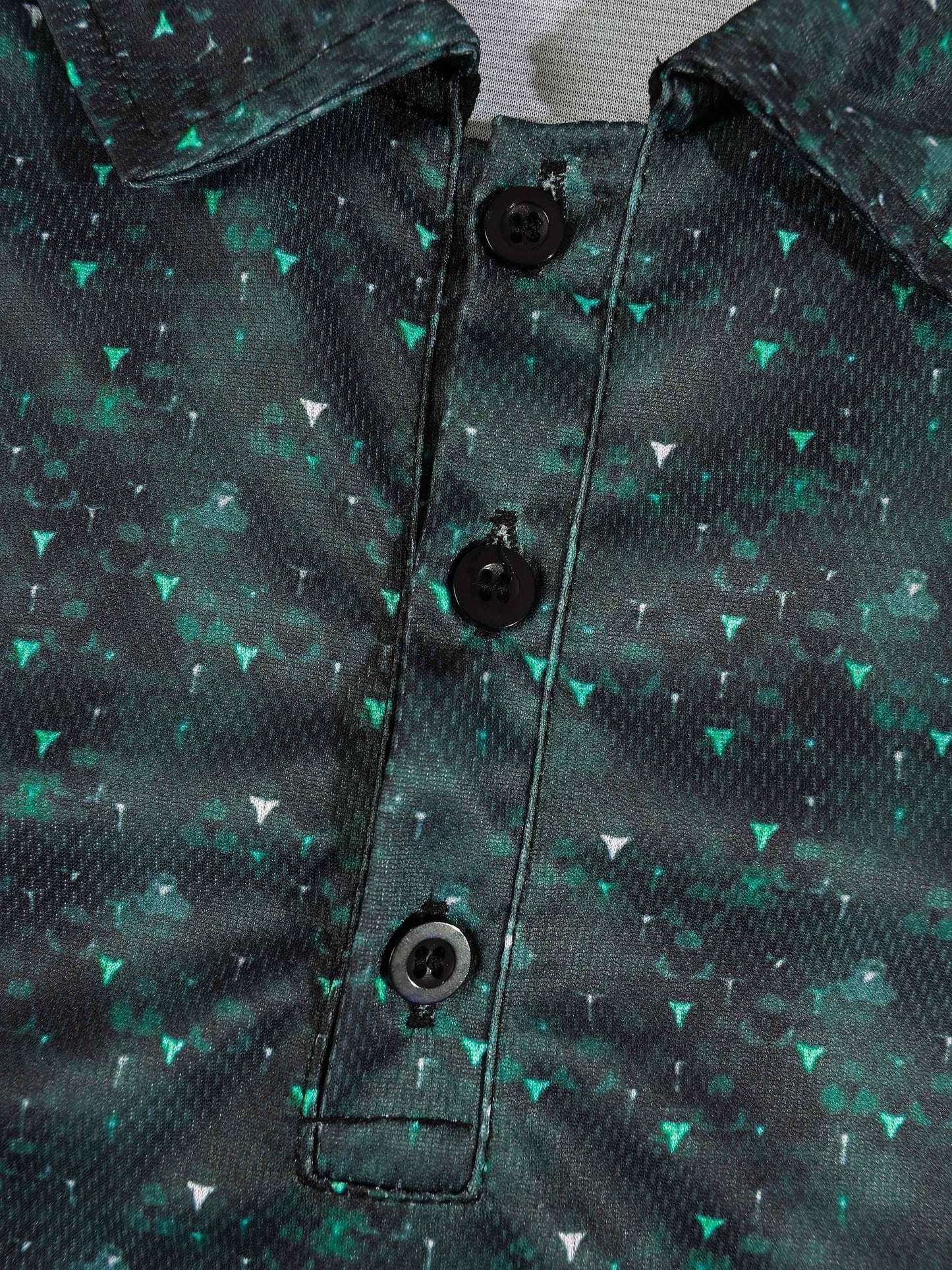 KZZ Men's Graphic Polo Shirt