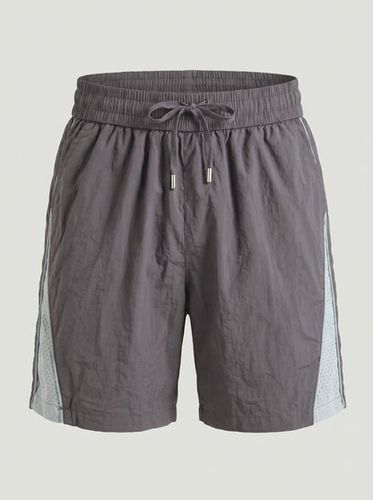 KZZ Retro color-block shorts