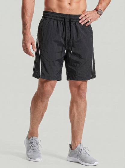 KZZ Retro color-block shorts