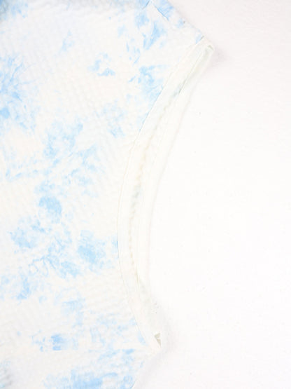 KZZ Tie-dye hooded quick-dry tank top and shorts