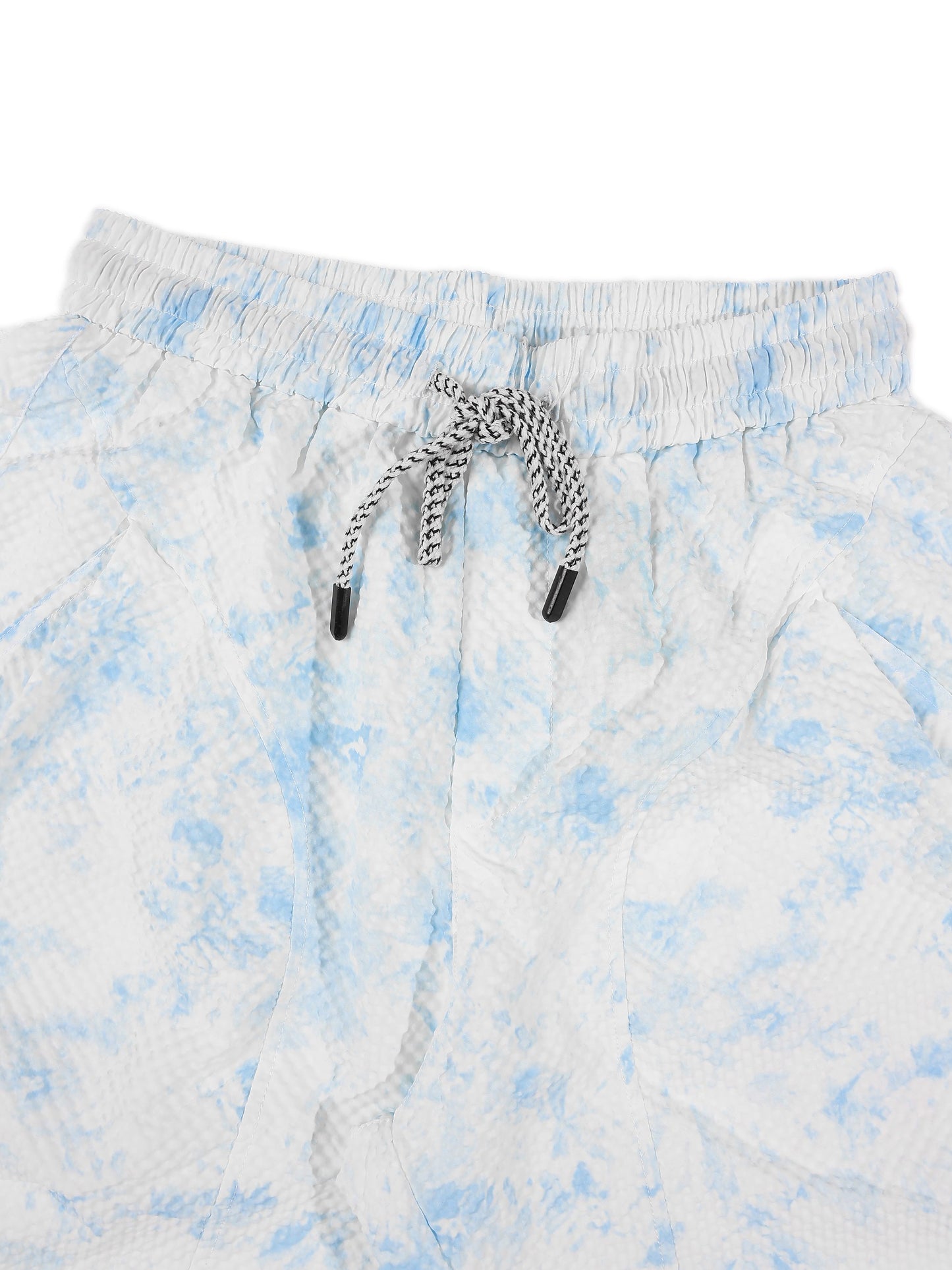 KZZ Tie-dye hooded quick-dry tank top and shorts