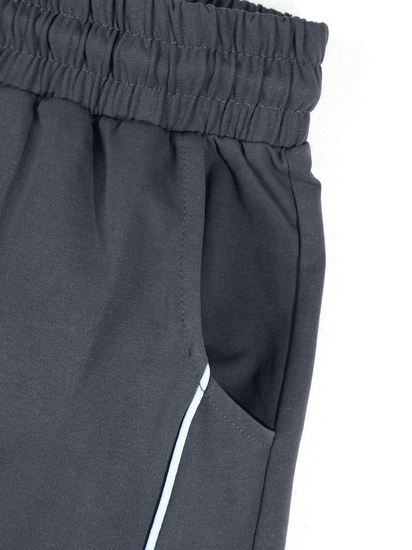 KZZ Casual, loose-fitting short-sleeved top and trousers
