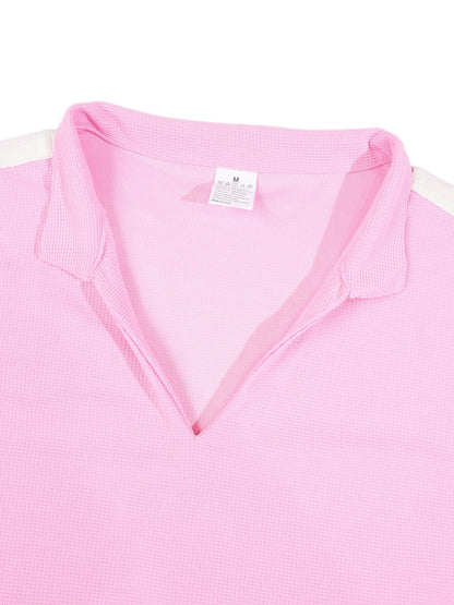 KZZ Men's Summer Sleeveless Vest with Stand Collar and Panel Detailing