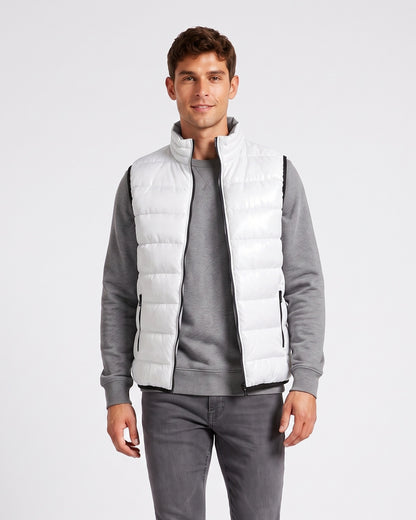KZZ Men's Sleeveless Zip-Up Vest