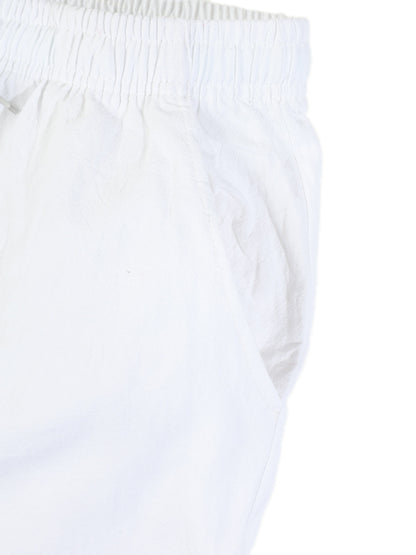 KZZ Men's Casual Straight-Leg Cropped Trousers