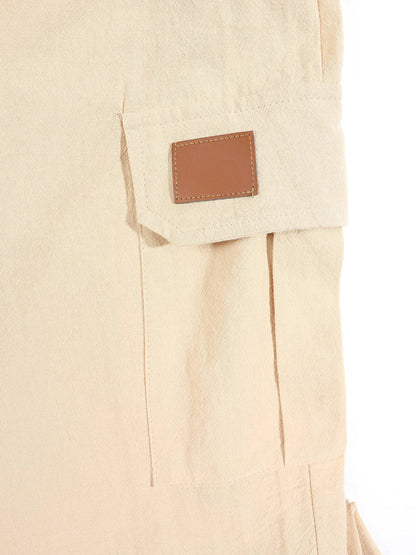 KZZ Men's Drawstring Cargo Pants