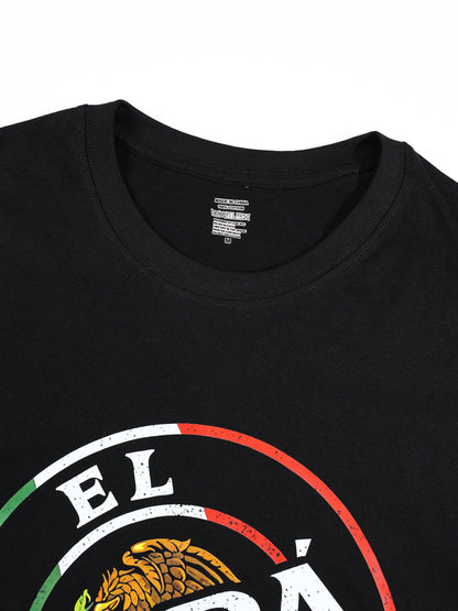 KZZ Men's Short-Sleeve Printed T-Shirt