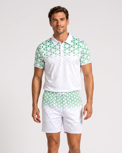KZZ Men's Classic Summer Casual Set