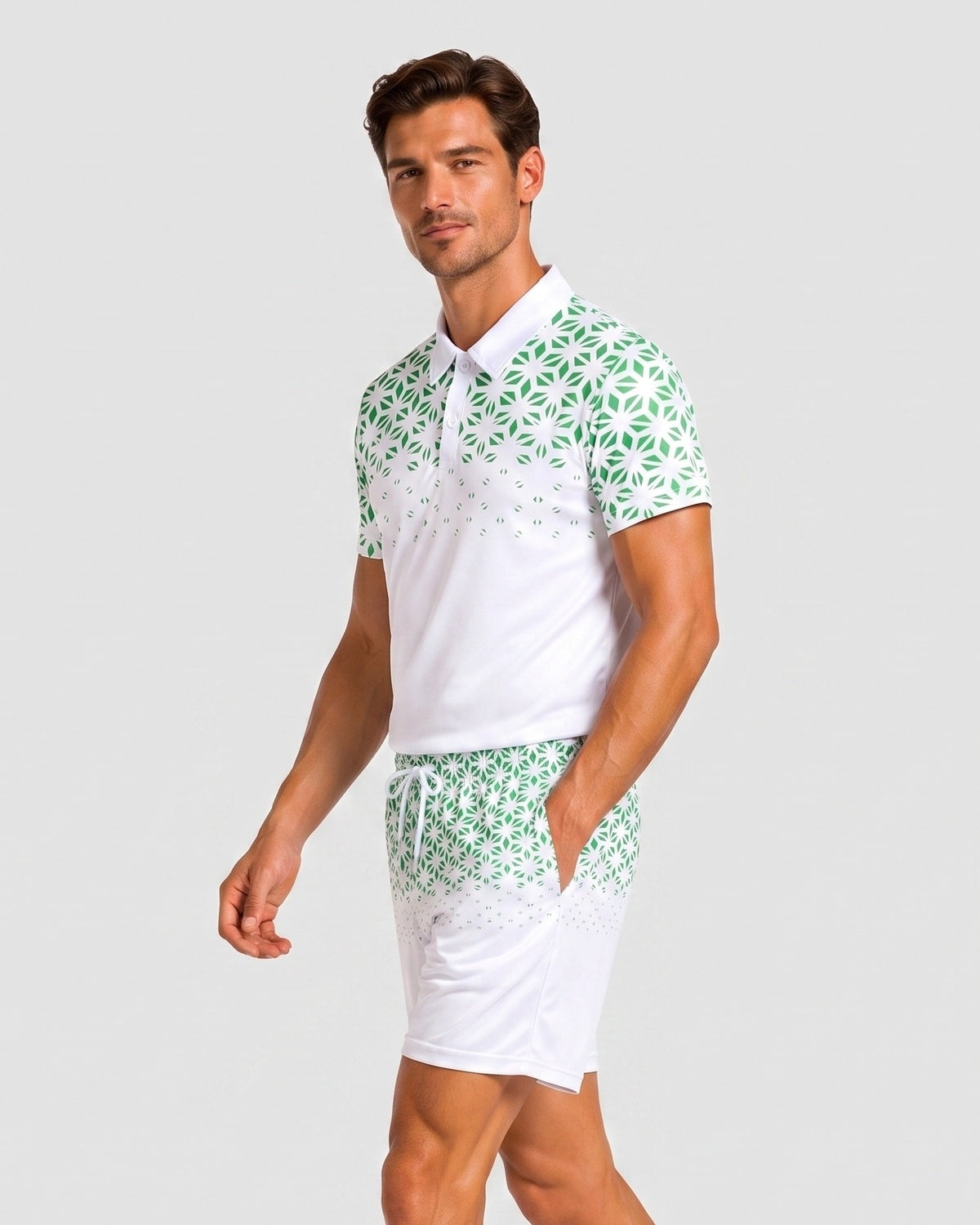 KZZ Men's Classic Summer Casual Set