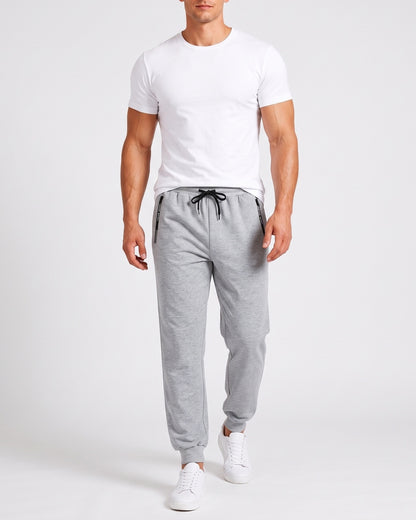KZZ Men's Thick Warm Lined Sports Pants