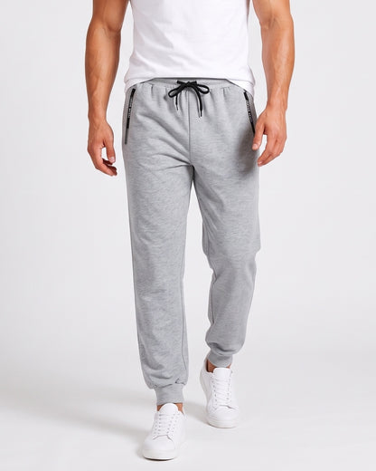 KZZ Men's Thick Warm Lined Sports Pants