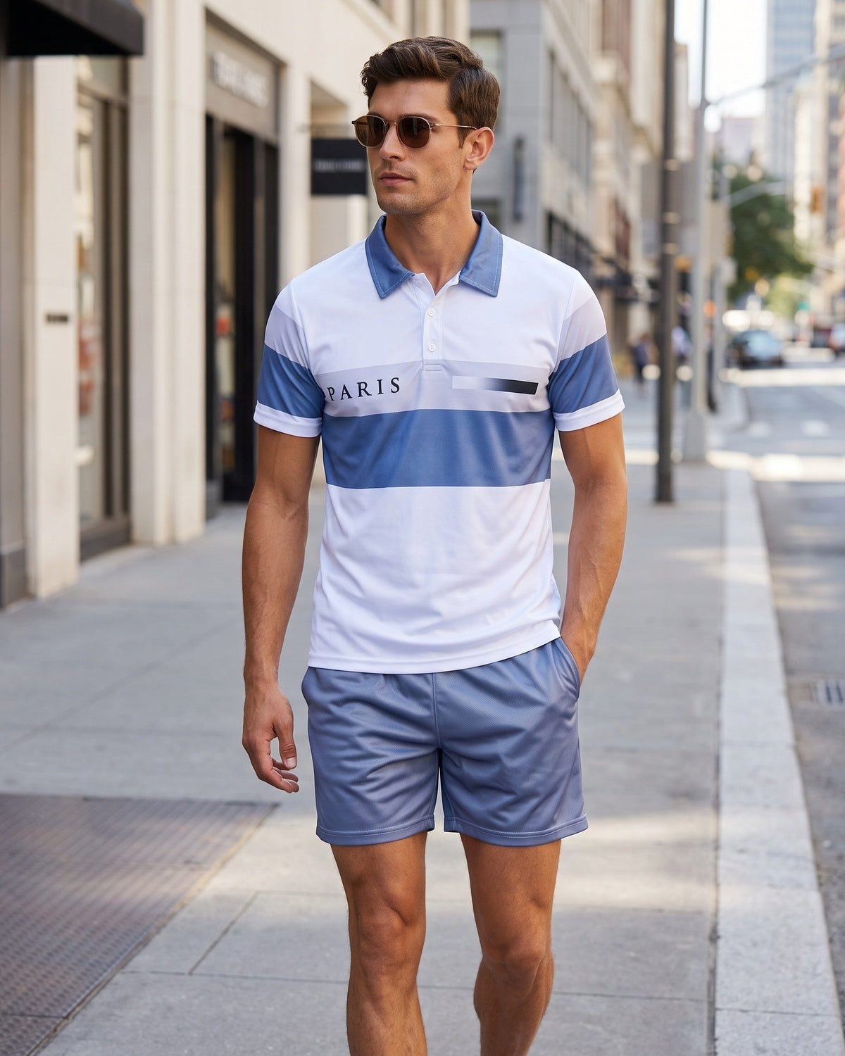 KZZ Casual Summer Street-Style Matching Set