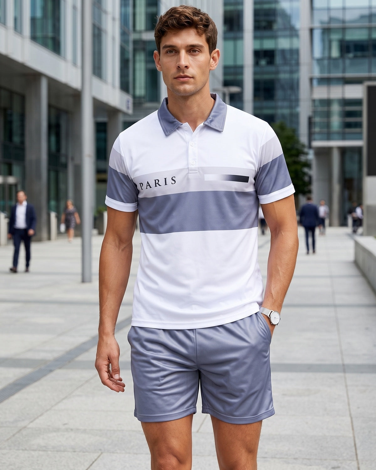 KZZ Casual Summer Street-Style Matching Set