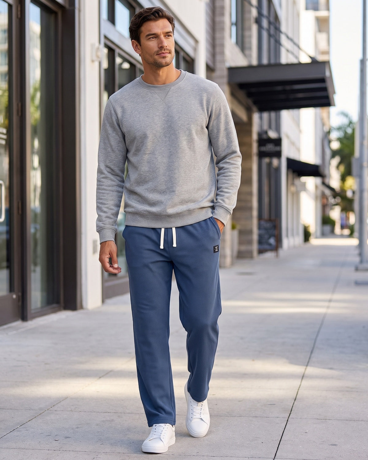 KZZ Men's Stylish Casual Sweatpants