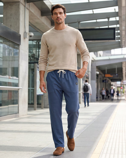 KZZ Men's Stylish Casual Sweatpants