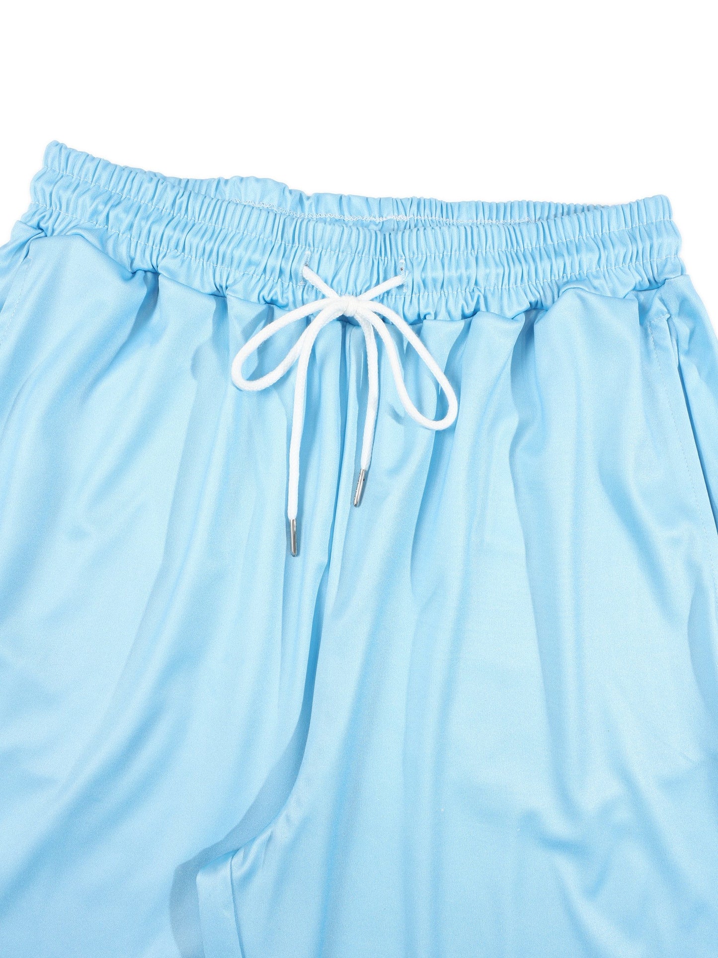 KZZ Short-sleeved zip-up top and trousers