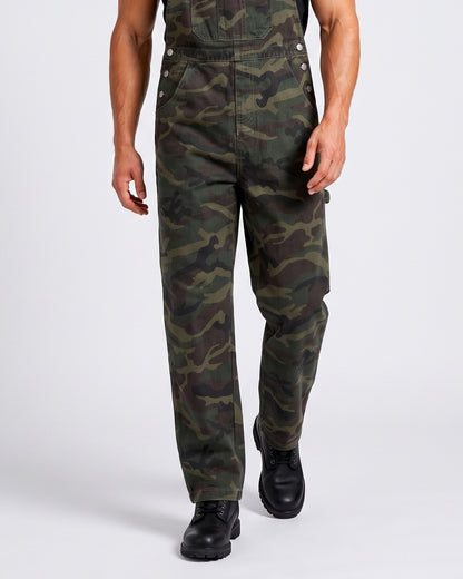 KZZ Men's casual camouflage jumpsuit