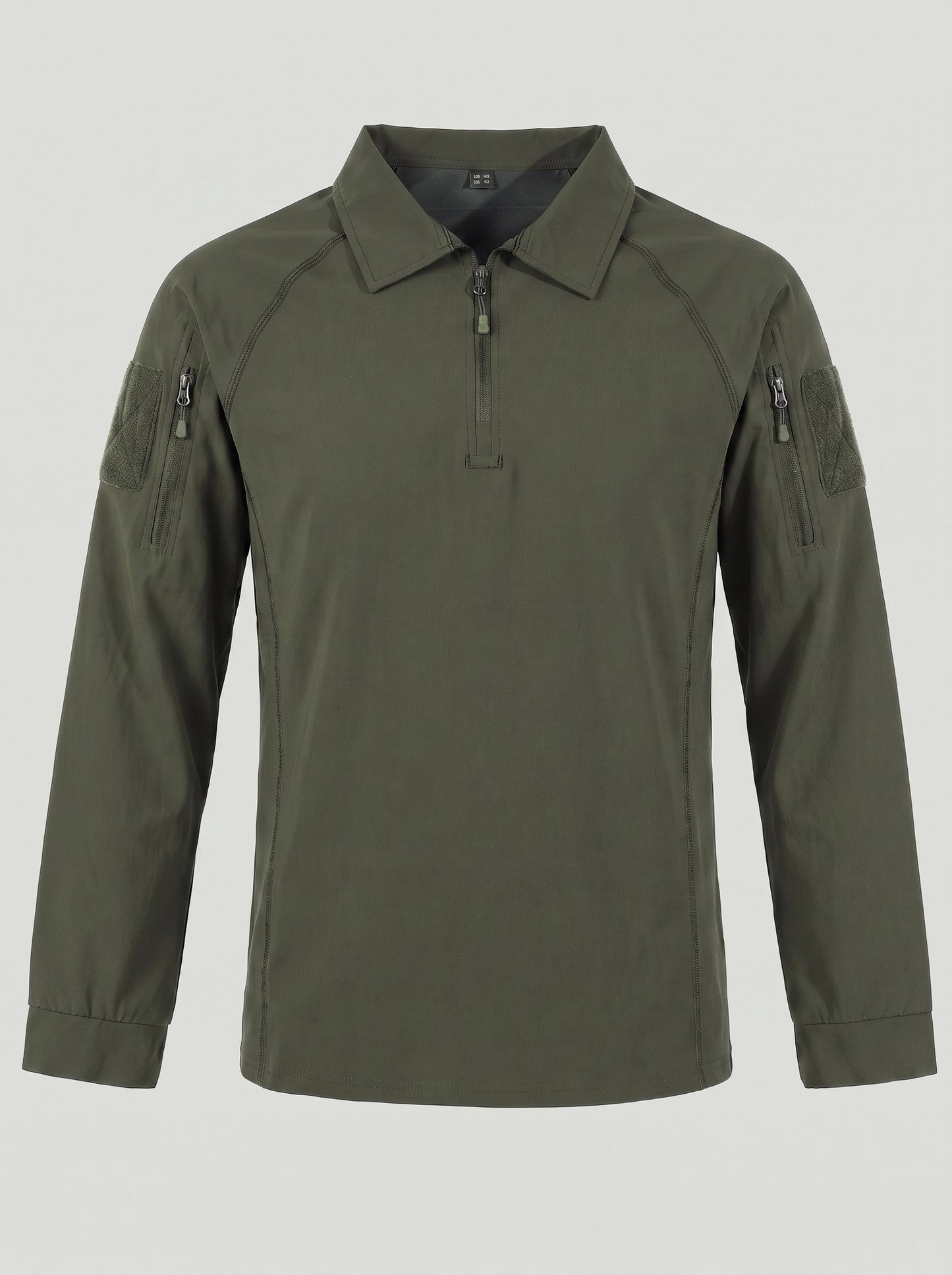 KZZ Men's Long-Sleeve Polo