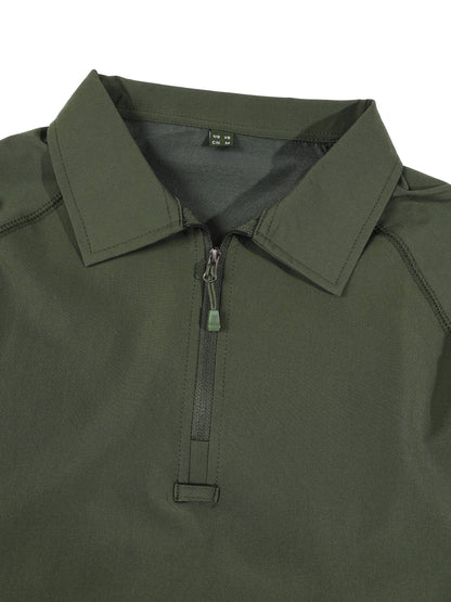 KZZ Men's Long-Sleeve Polo